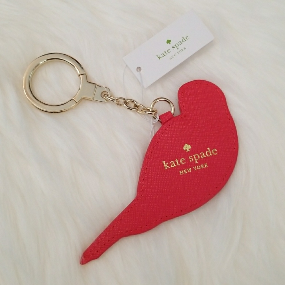 kate spade parrot keychain - Picture 2 of 4